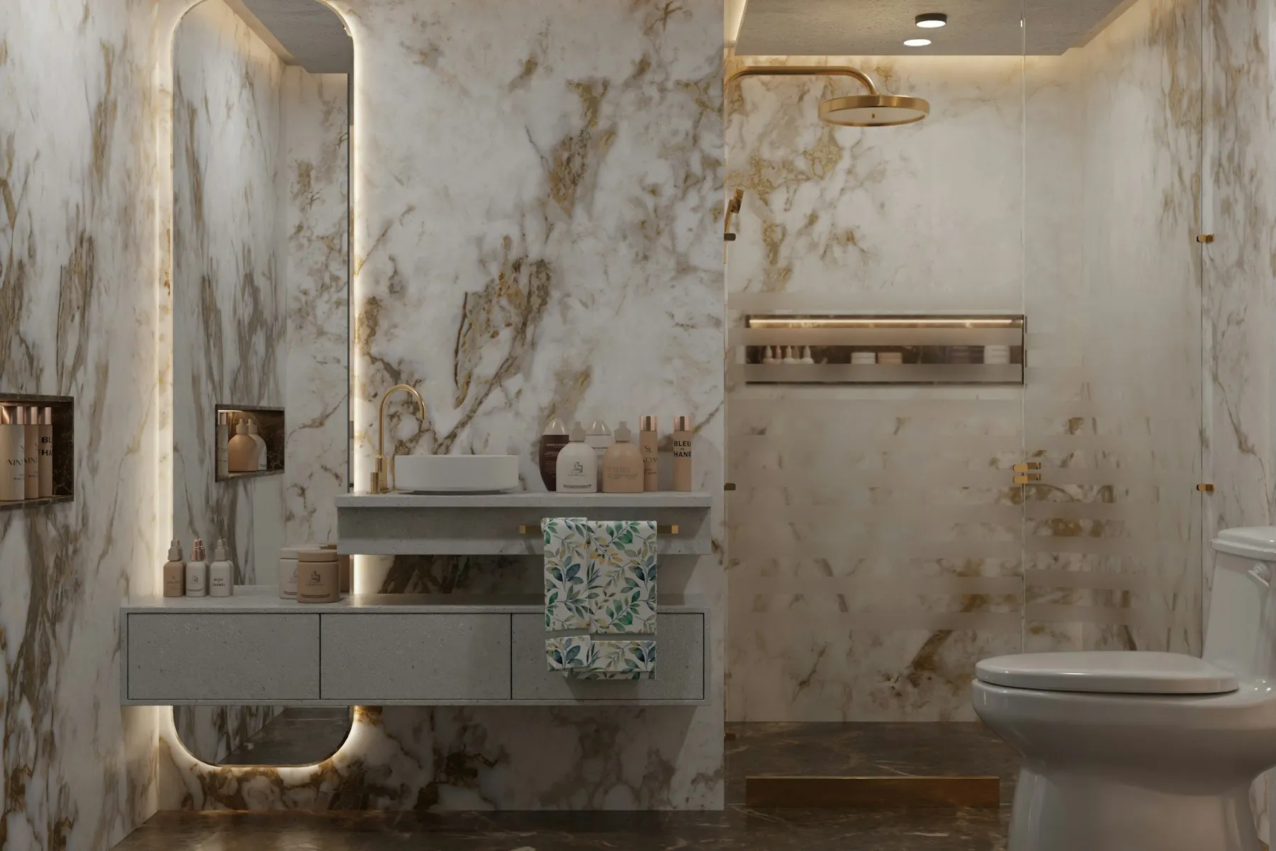 Primary bathroom