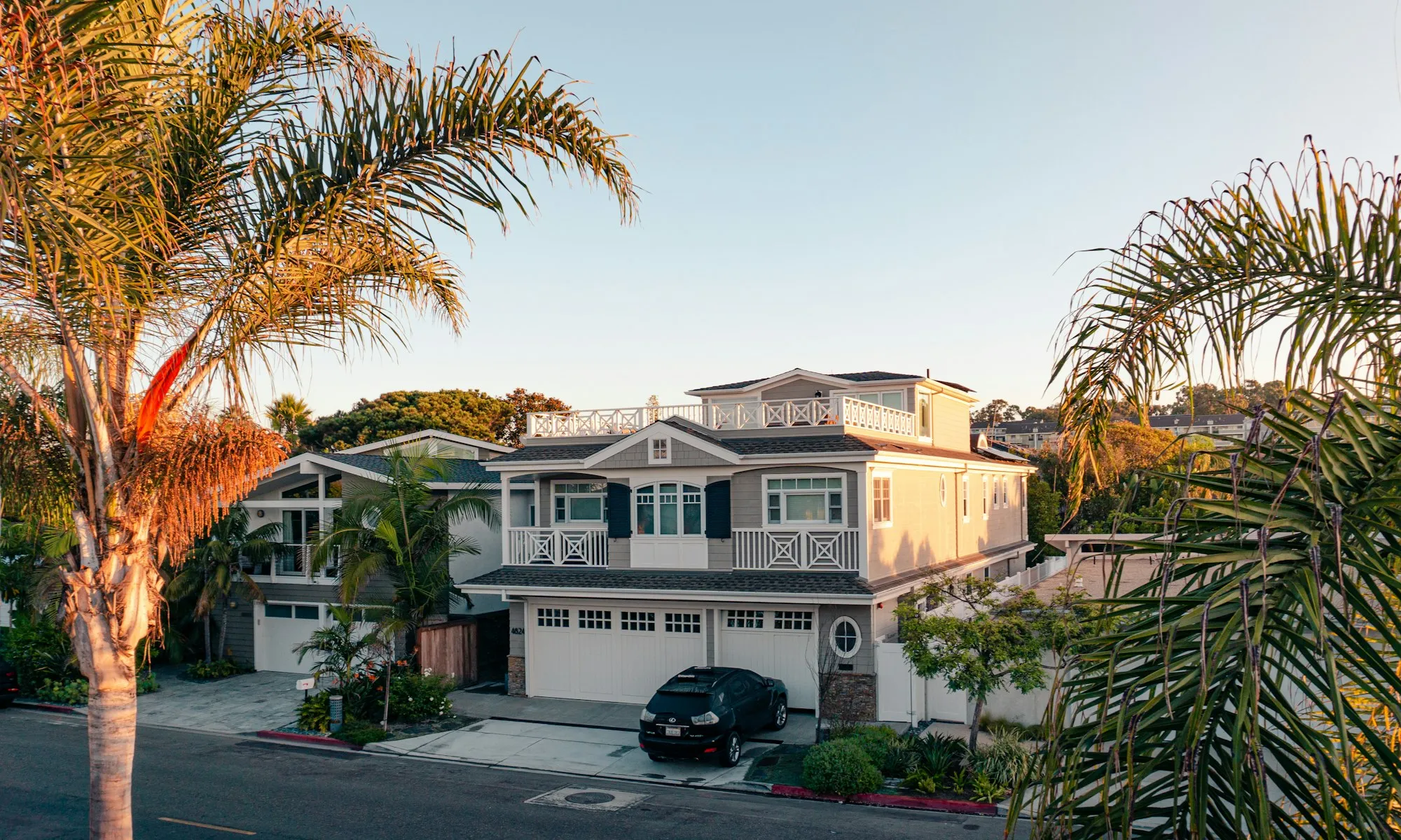 The house from the street