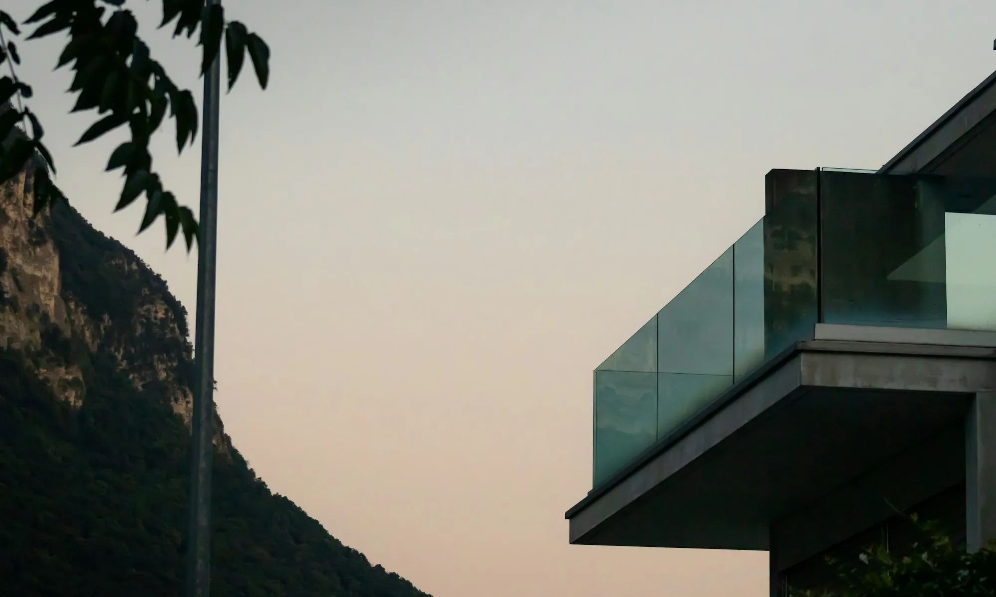 Balcony over the canyon