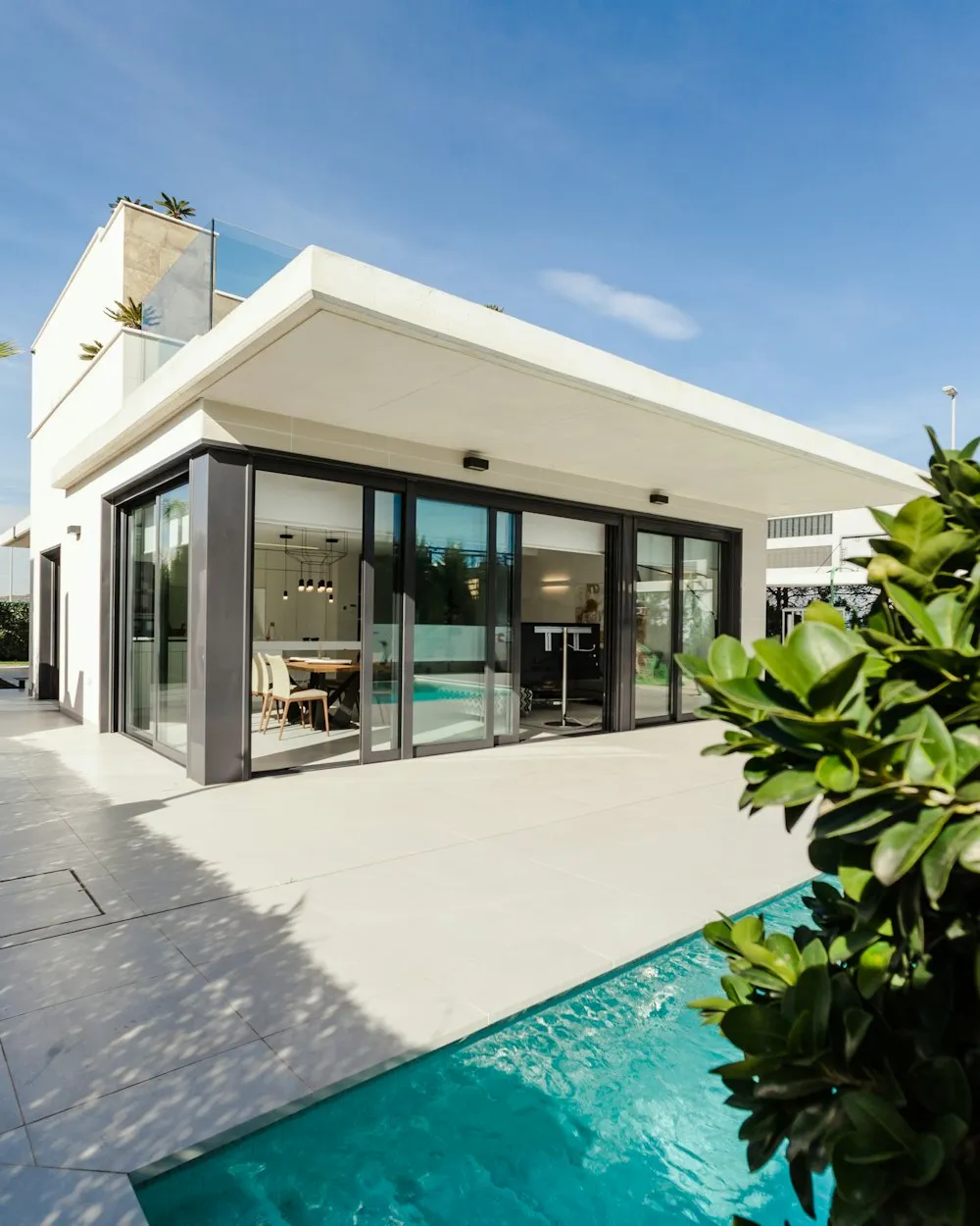 Pool and garden