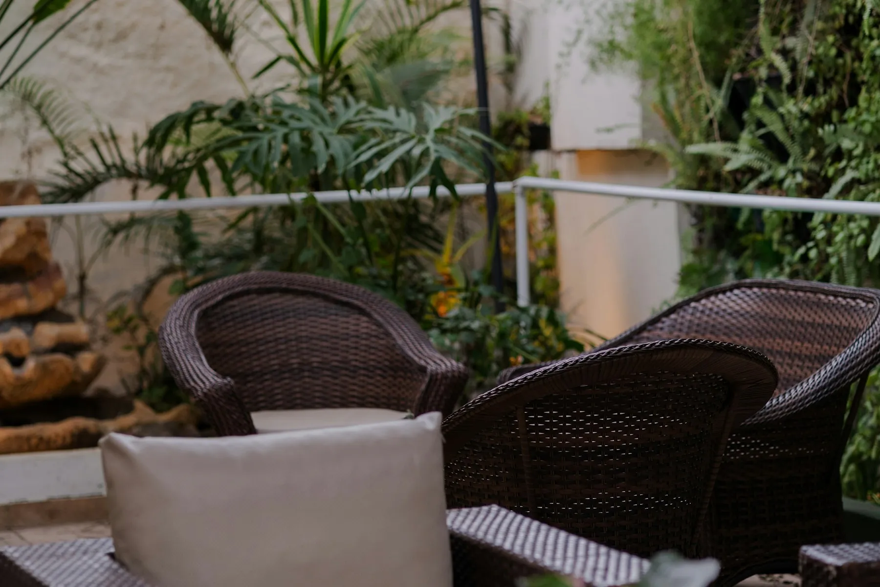 Garden terrace