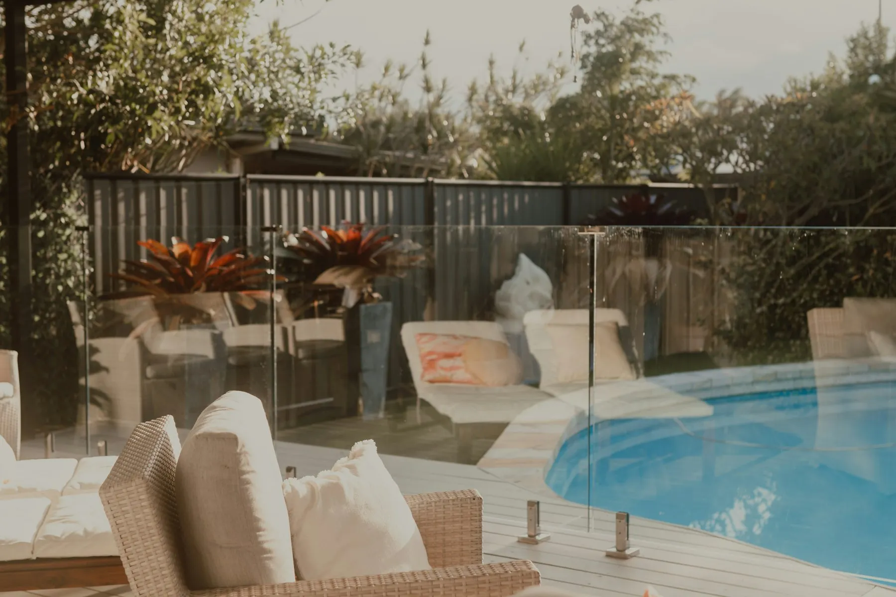 Pool terrace and lounge